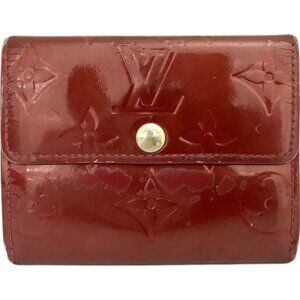 078161BS (L1) Louis Vuitton Wallet PommeD`Amour Monogram Vernis